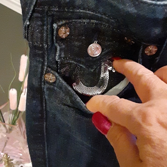True Religion seqiun pockets skinny size 27 - Picture 5 of 9